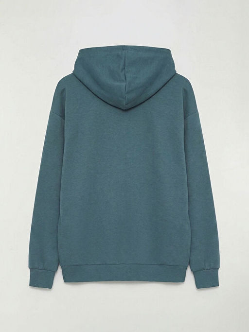 Kap??onlu Soft Touch Kad?n Fermuarl? Sweatshirt