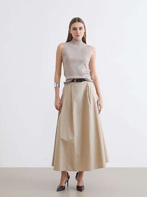 Yar?m Bal?k?? Yaka Kad?n Triko S?veter