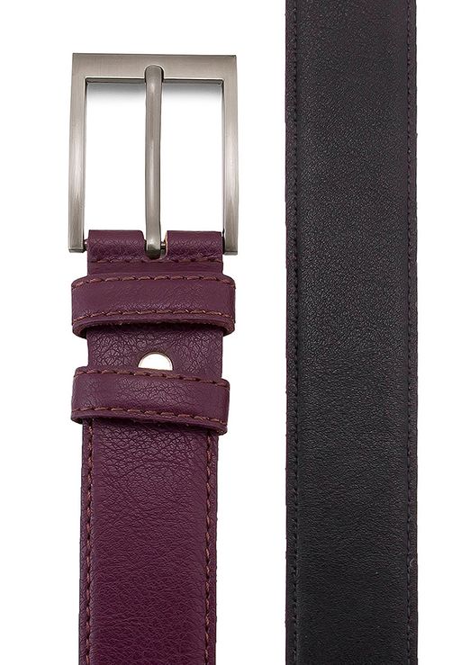 Ремень мужской CASINO Cas16-1 гладк. бордо фото 2