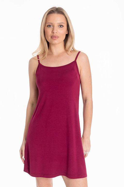 Сорочка М325086Пб бордовый - Елена фото 2