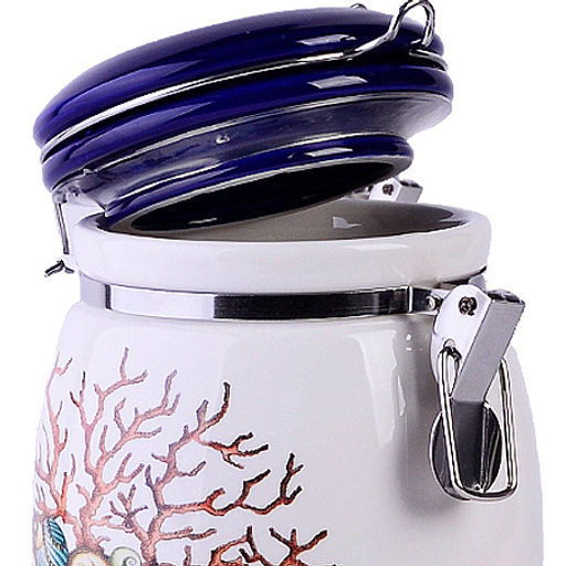 30808 Банка для сыпучих 930 мл Страна чудес дол/жел LR (х24) - Mayer&boch фото 3