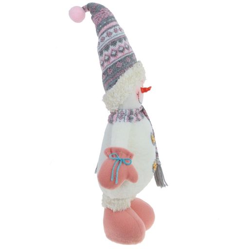 Игрушка набивная "Снеговик", L22 W10 H56/47 см, 2в.