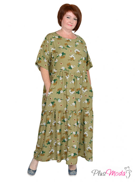Платье Модель №940 размеры 44-84 - Plusmoda фото 7