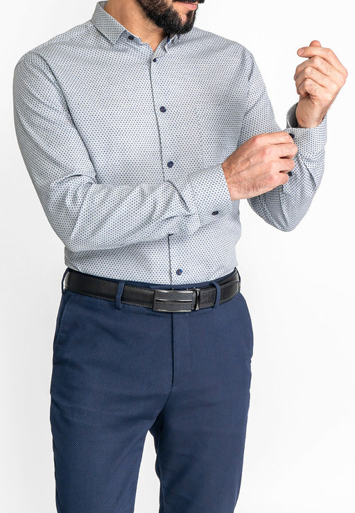 Сорочка мужская длинный рукав GREG 323/131/2121/Z/1p  фото 9