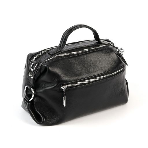 Женская кожаная сумка 85777 Блек - Sergio valentini фото 3