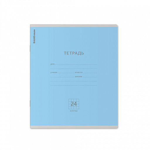Цена за 160 шт. Тетрадь школьная ученическая ErichKrause Классика желтая, 24 листа, линейка (в плёнке по 10 шт.)  фото 33