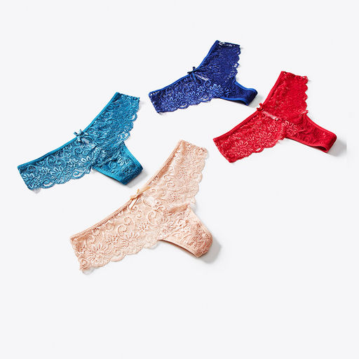 Кружевные трусики-стринги A31437195 - Tadmico фото 7