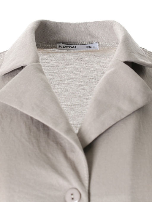 Костюм женский (рубашка, брюки, топ) KAFTAN Base, размер 44, серый