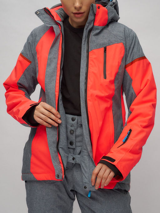 Горнолыжный костюм женский розового цвета 02272-2R - Chunmai фото 15