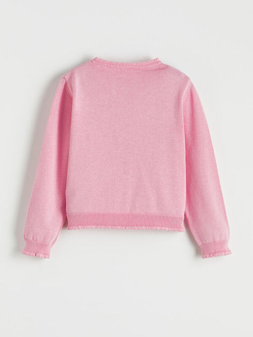 Bisiklet Yaka K?z ?ocuk Triko H?rka