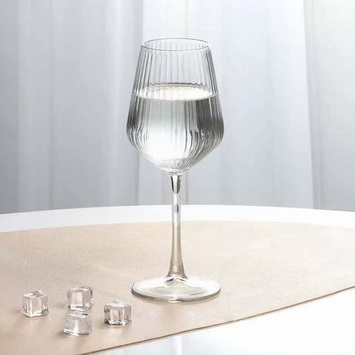 "Аллегра Оптик" Бокал стеклянный 350мл, набор 2шт, утонченная кромка, цветная коробка, Pasabahce (Россия)