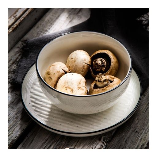 Миска фарфоровая Walmer Riverside, 0.94 л, цвет белый  фото 3