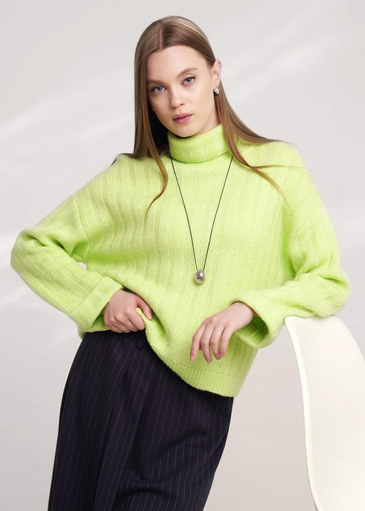 Джемпер жен. (ЧЗ) св.зеленый 154549/183фэш - Clever wear фото 2