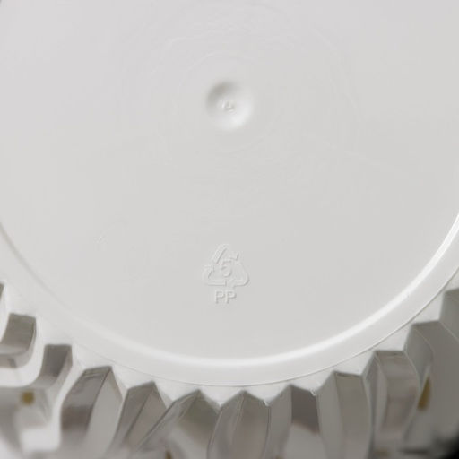 Кашпо для цветов со вставкой «Вдохновение», 3 л, белое