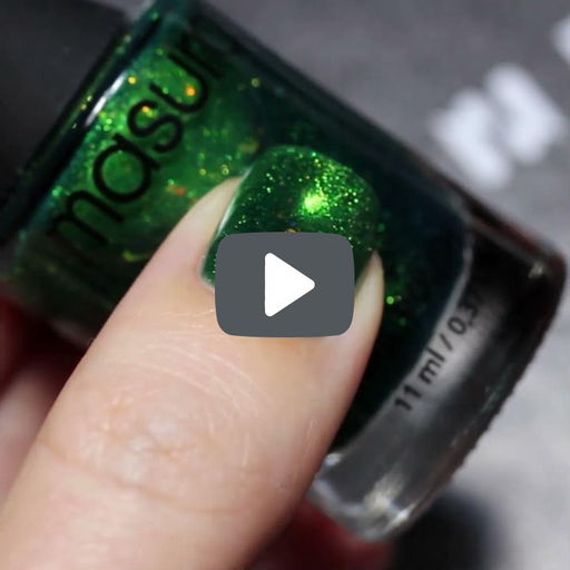 Магнитный лак для ногтей Малахитовая Гостиная, 11 мл - Masura фото 5