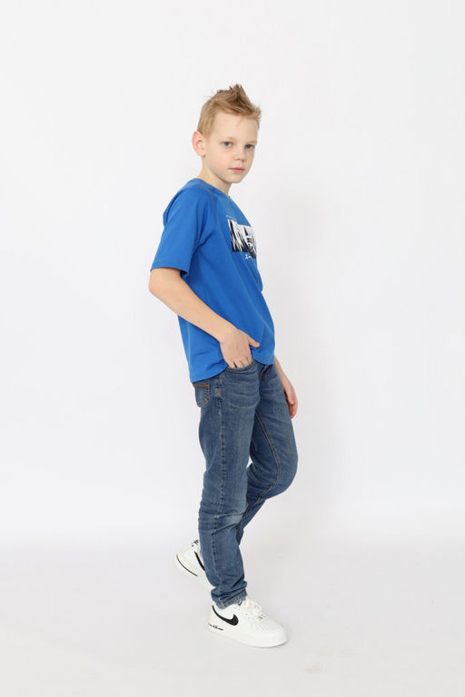 CRB wear/ CSJB 63792-42-403 Футболка для мальчика,синий/Ex.Cherubino  фото 2