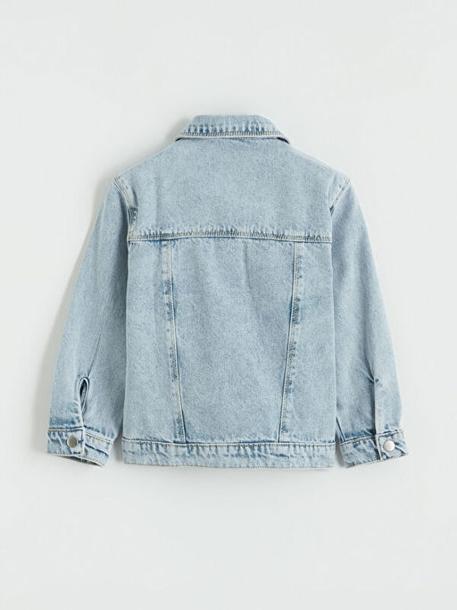 Nak??l? K?z ?ocuk Jean Ceket