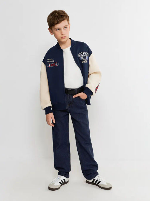 ACOOLA / Брюки джинсовые детские для мальчиков Levioso глубокий синий