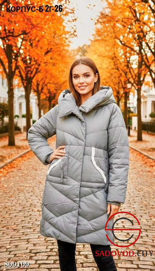 куртка женская с капюшоном - Bruno фото 5