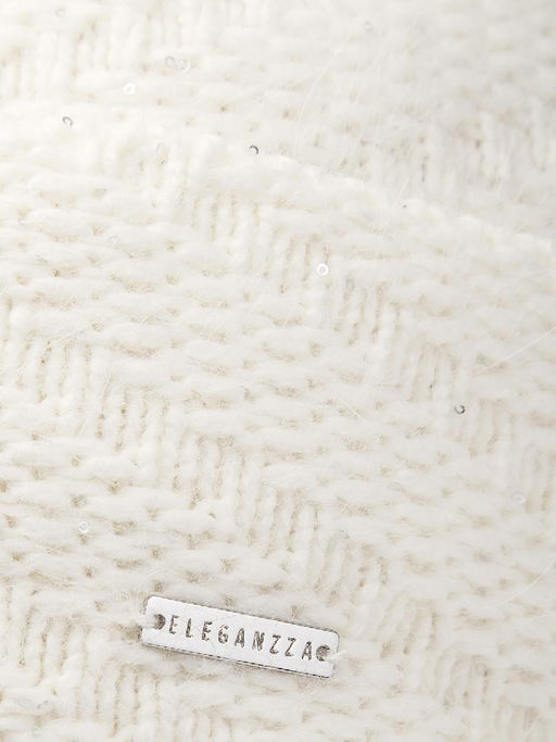 Шапка жен. анг+нейл+люр ZZ-BR55505 white - Eleganzza фото 3