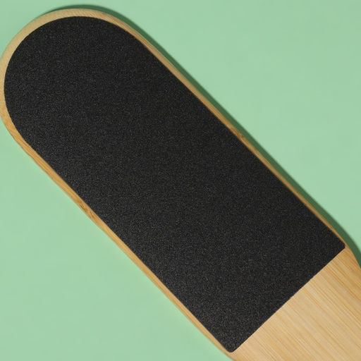Тёрка для ног BAMBOO, наждачная, двусторонняя, изогнутая, 25 см, бамбуковая - Queen fair фото 4