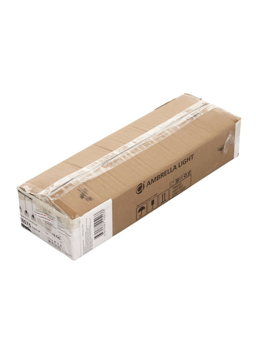 Светильник подвесной TR8075, 3хE27, 40 Вт, 58×12×104 см, чёрный