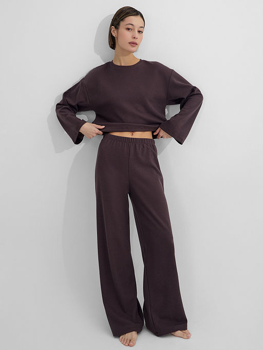 Комплект домашний женский коричневый - Mark formelle фото 5