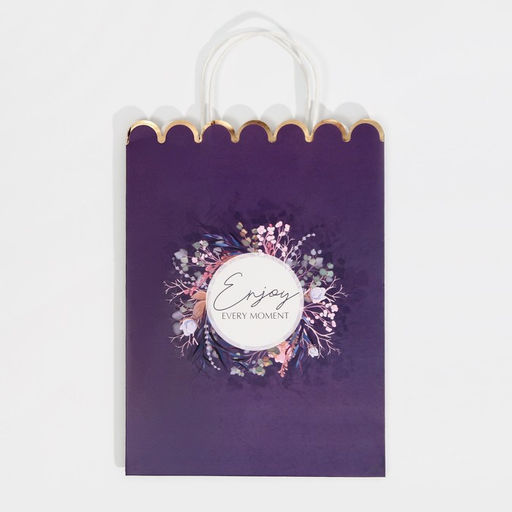 Пакет подарочный крафтовый Enjoy, 23 30 12 см - Дарите счастье фото 5