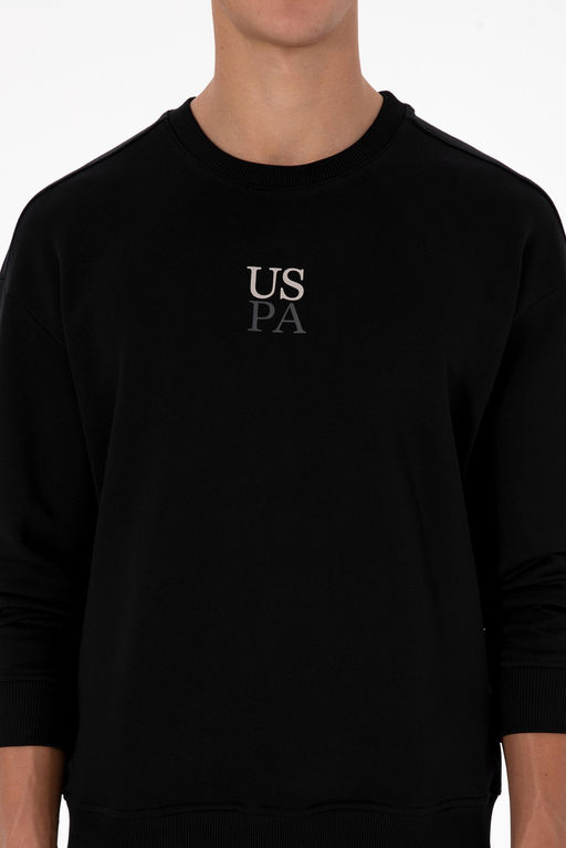 Erkek Siyah Basic Sweatshirt Sepette S_rpriz _ndirim - U.s. polo assn фото 6