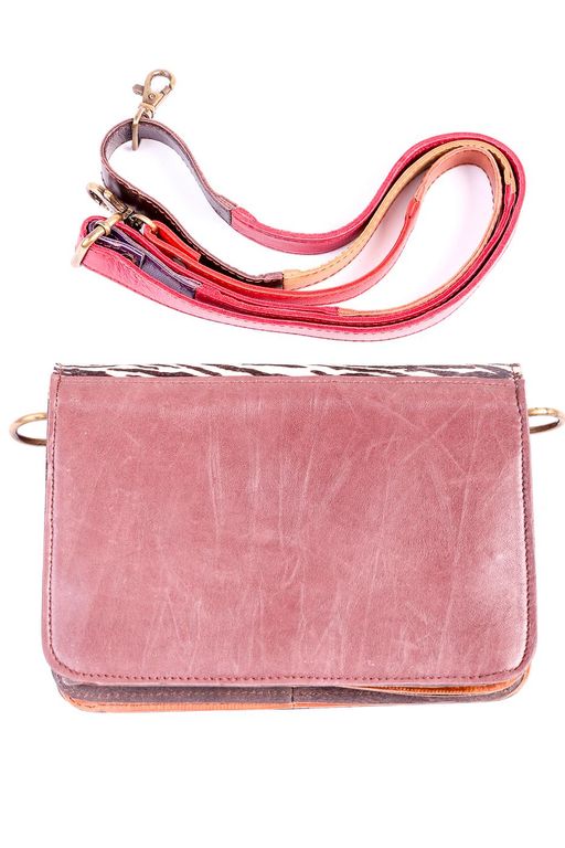 Сумка натуральная кожа через плечо №1120/56 - Ганг фото 2