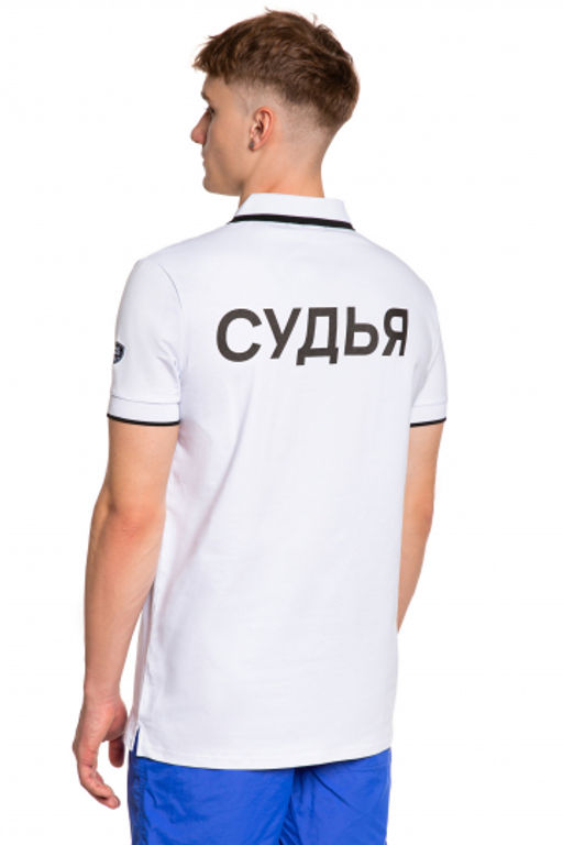 Футболка Polo MW stretch судья, MW t-shirt junior II, MW t-shirt adult II, Polo MW adult coach, MW t-shirt adult - Mad wave фото 4