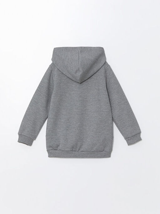 Kap??onlu Basic Erkek Bebek Fermuarl? Sweatshirt - Waikiki фото 3