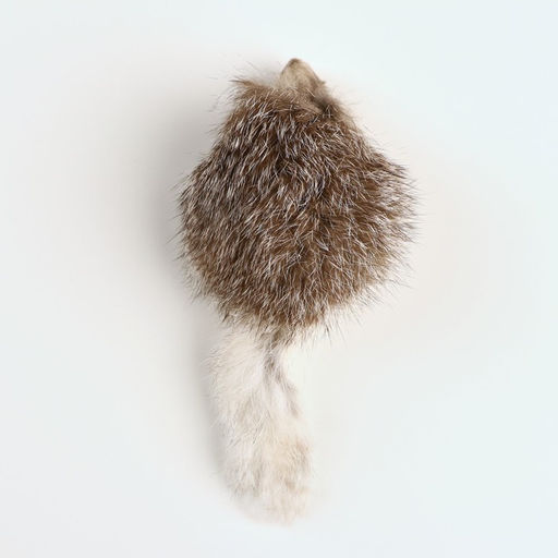 Цена за 30 шт. Мышь из натурального меха, 7,5 см, микс белая/серая, фасовка 30 шт - Пижон фото 4