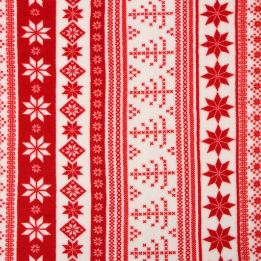 Плед «Этель. Новогодний узор», 180×200 см, корал-флис, пл. 220 г/м²