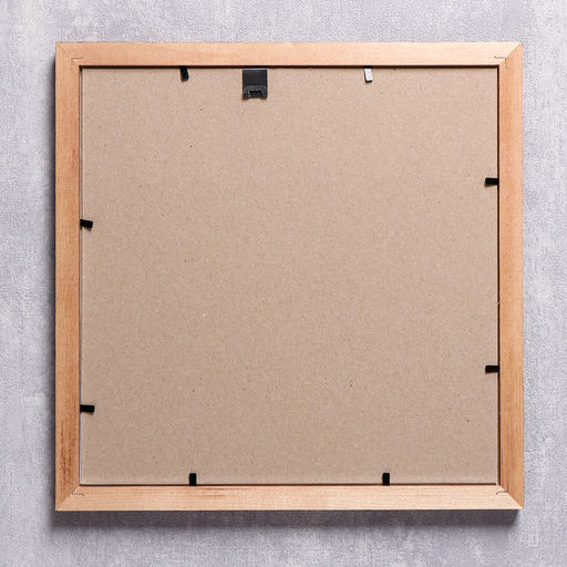 Фоторамка для фото 25×25 см Brawley, сосна, (пластиковый экран), махагон