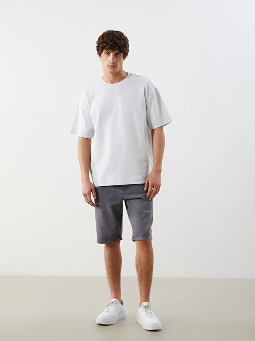 Slim Fit Erkek Jean ?ort