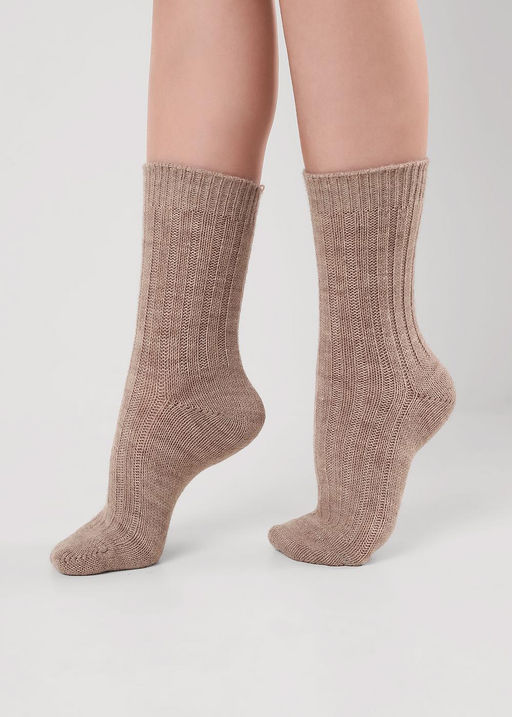 (CLE) Д693Ш носки жен. зима акрил (ЧЗ)