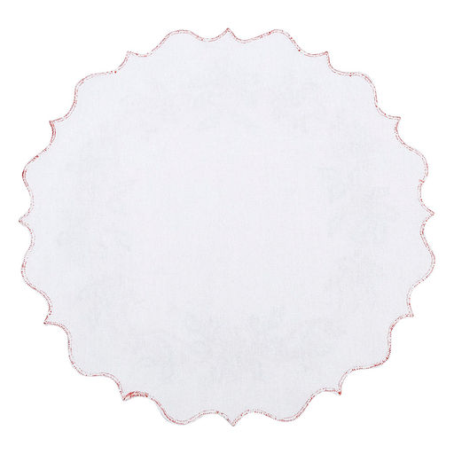 Набор из двух салфеток под приборы festive wreath из коллекции new year essential, D38 см