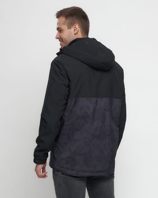 Куртка-анорак спортивная мужская темно-серого цвета 88629TC - Wonderrman фото 15