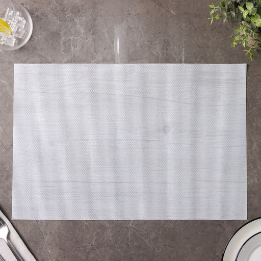 Набор салфеток сервировочных Доляна Дерево, 4 шт, 4530 см, цвет молочный  фото 3