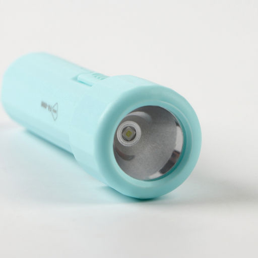 Фонарь ручной аккумуляторный, 1.5 Вт, 400 мАч, 3535LED, 2 режима, IPX2, 10.5 х 3 см,голубой - Simaland фото 3