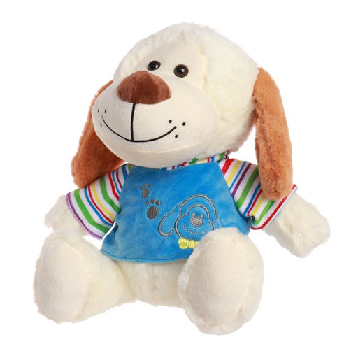 Мягкая игрушка «Пёсик в кофте», цвет МИКС