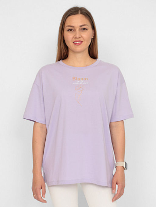 CRB wear/CSSW 60261-45 Футболка женская,лаванда/Ex.Cherubino