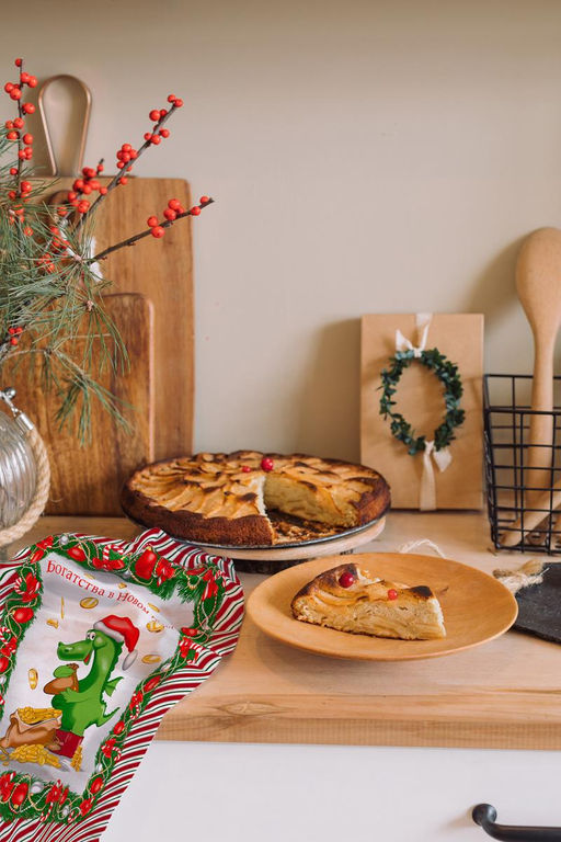 Комплект вафельных полотенец 48*60 см, 3 штуки (Новогодние подарки) - Ивановотекстиль фото 6