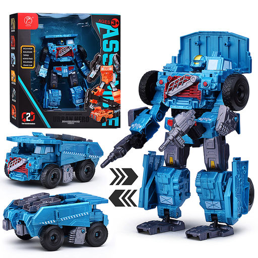 Робот трансформирующийся в броневик, в коробке