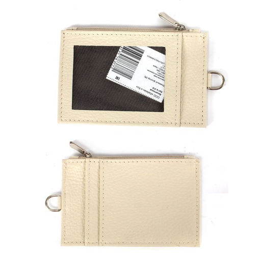 Визитница-кардхолдер Croco-В-216 н/к, 1отд, 3карм, бежевый флотер (28) 265508