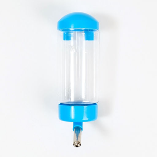 Поилка для клетки, 400 мл, 9620 см, голубая - Пижон фото 2