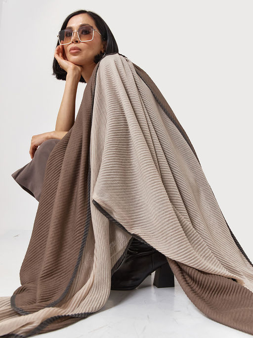 Палантин ВИСКОЗА с ШЕЛКОМ - Tantino фото 4