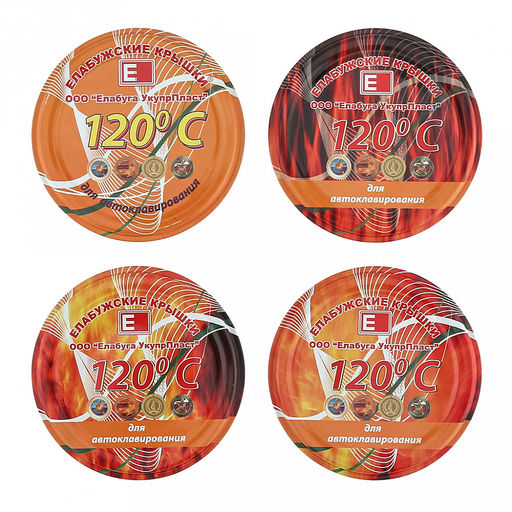 Крышка СКО 1-82 Автоклавирование, для бытового консервирования, с уплотнителем, жесть электролитического лужения s0,22мм, литография, ТУ 9299-002-03965353-2015, упаковка: термоусадочная пленка (Россия) - Домашняя мода фото 2