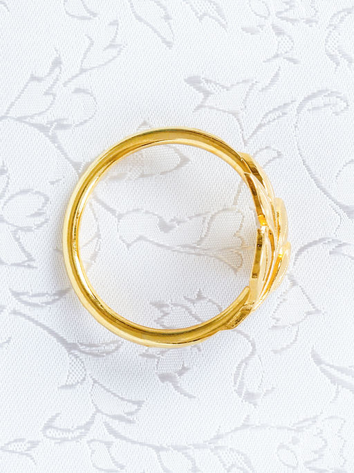 Кольца для салфеток 6 штук Веточка Золото / JG05 /уп 200/ - Галеонтрейд фото 8